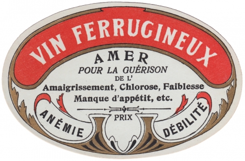French Apothecary Label Pharmacy