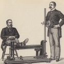 Vintage Physical Therapy Machine Illustration